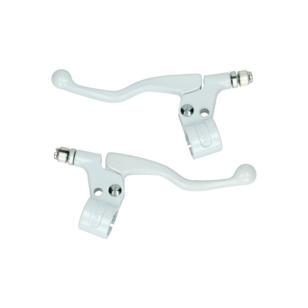 Handelset Lusito Kort (Made In Eu) Wit Past Op Bromfiets Univ Camino Maxi Alu