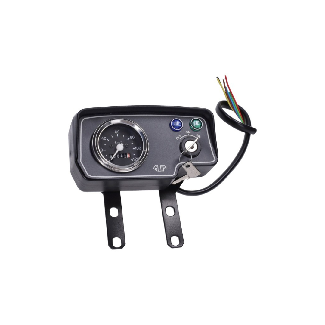 KM Tacho-Set Guia Cockpit-Set 120 KM Passend für Hercules Prima, Maxi