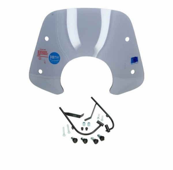 Parabrezza a basso fumo sym violino 2 con materiale di montaggio