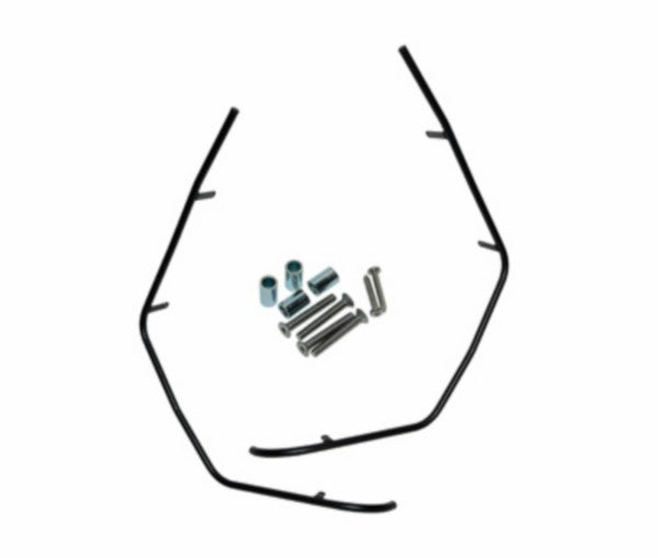 Sturzbügelsatz vorne, hergestellt in der EU, mattschwarz, Riva / Vespelini