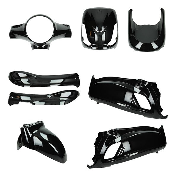 Karosserie-Set Sym Fiddle 2 Gloss Black