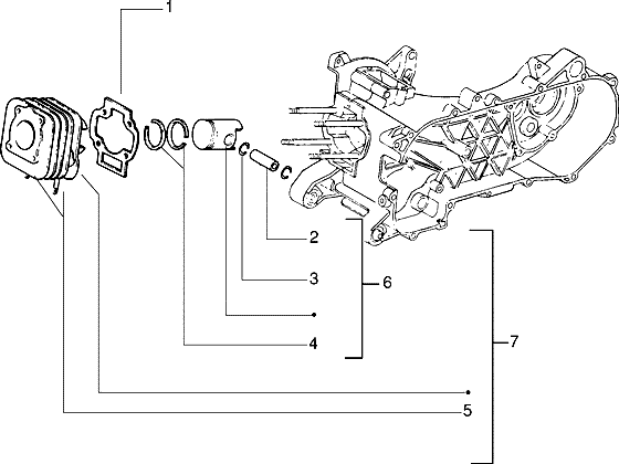 Zip Type 3 1993-2005 - Cilinderzuigereenheid