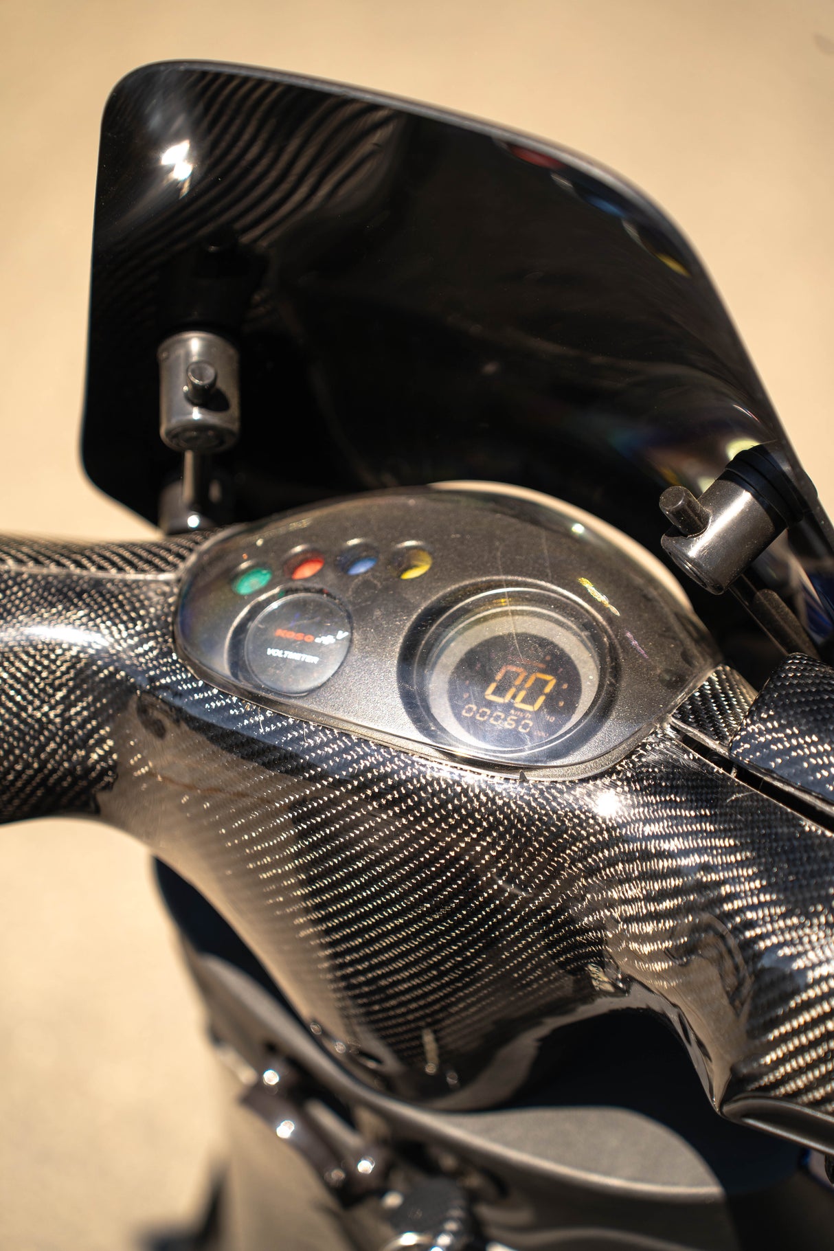 Lenkerkappen Carbon Piaggio Zip