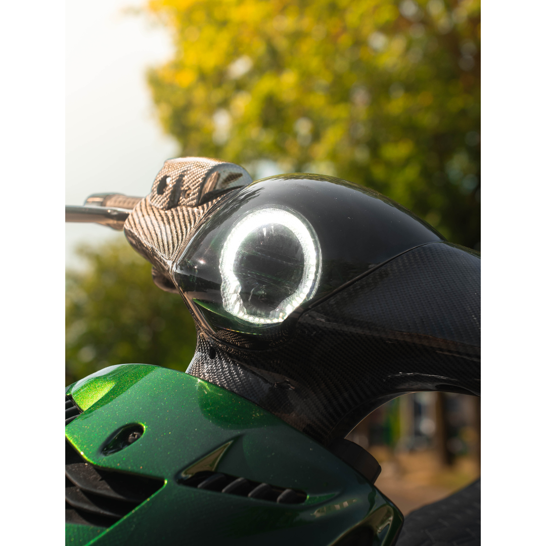 Angel Eye + Fumo Feelight Glass Deal Piaggio Zip