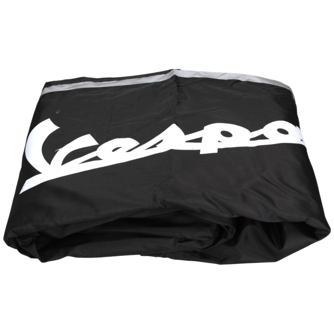 Large Black Vespa Original Protective Cover