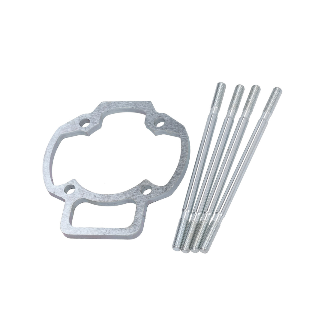 Polini Distanzplatte 5MM mit Stehbolzen Piaggio 2 Takt LC