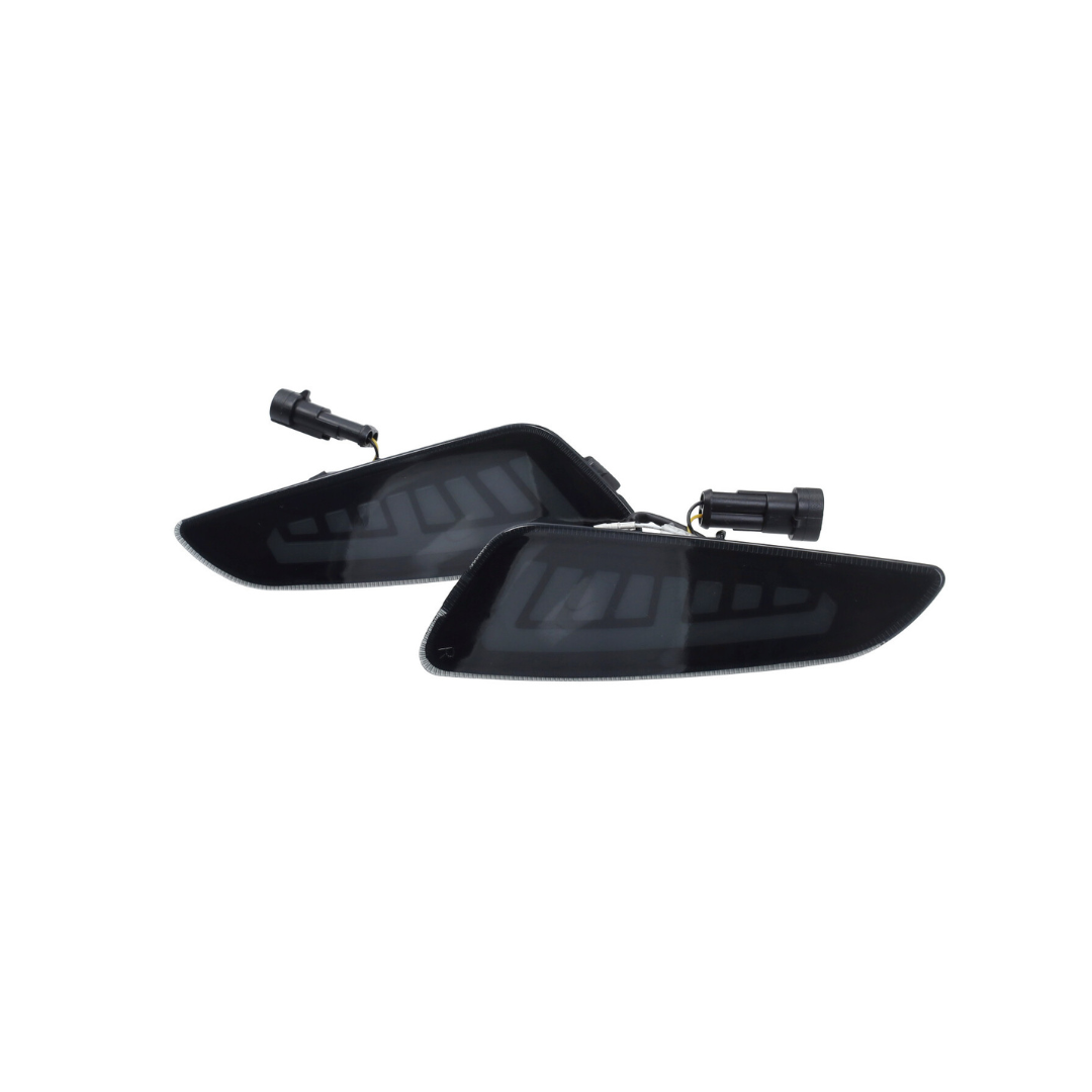 LED-Blinkerset Front Power1 Sport Smoke Vespa Sprint / Primavera