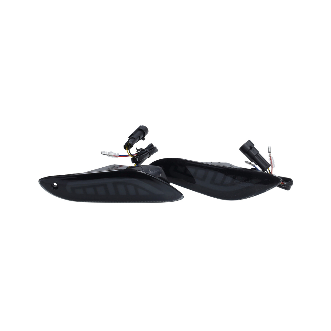 Set di indicatori di direzione LED posteriori Power1 Sport Smoke per Vespa Sprint / Primavera