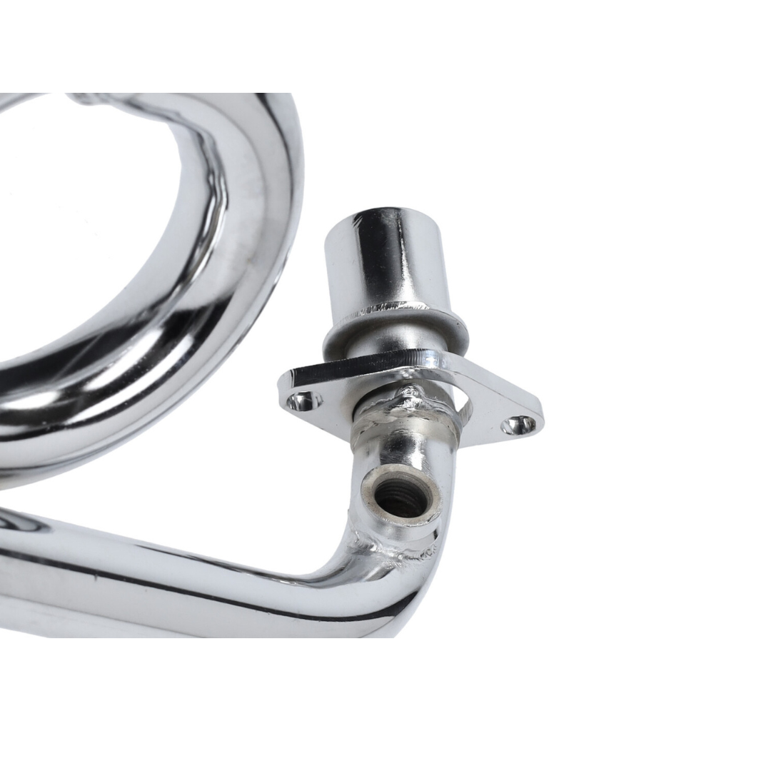 TurboKit Auspuff Piaggio Zip IGET 4T 3V Euro 5 Chrom