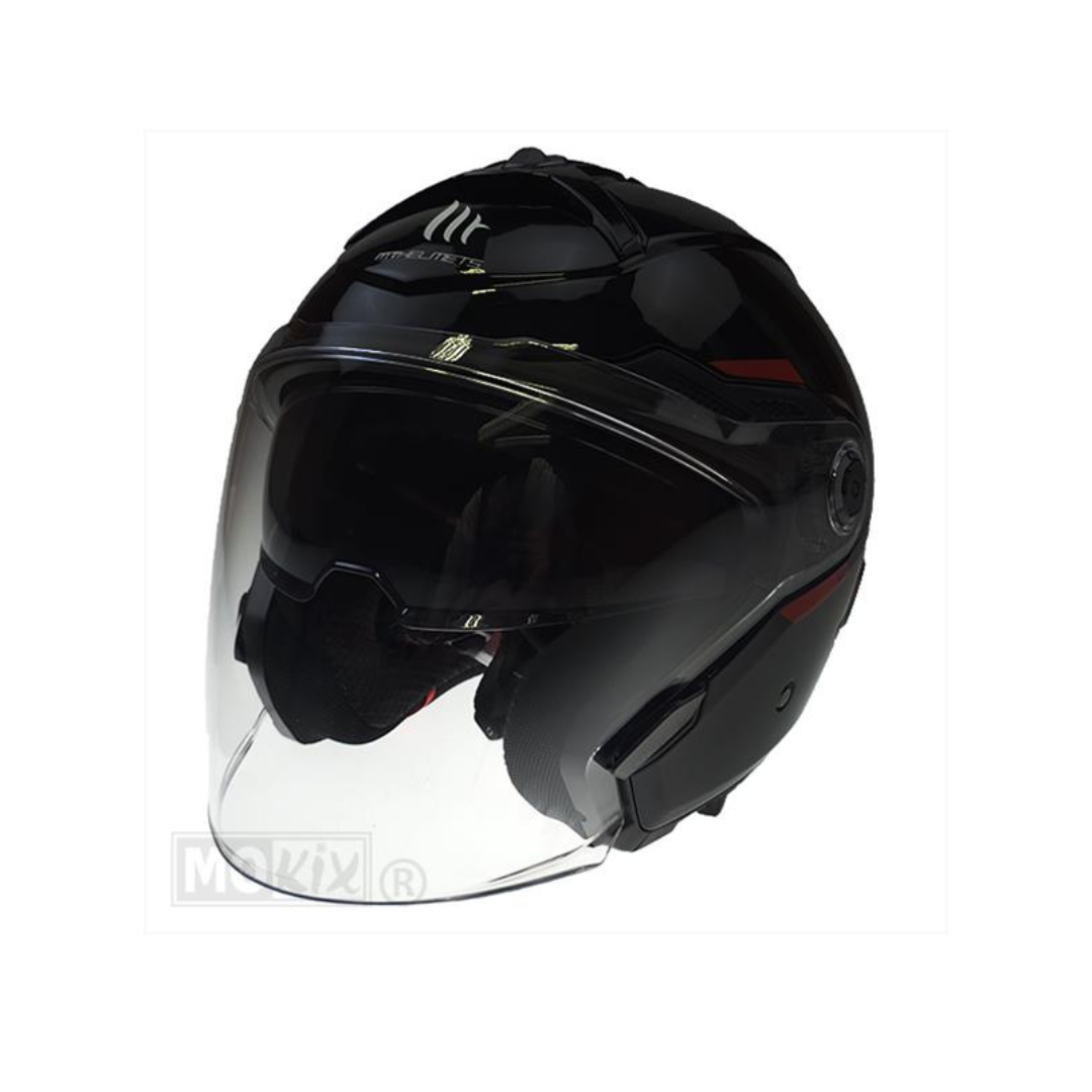 Helmet mt jet cosmo sv matt black