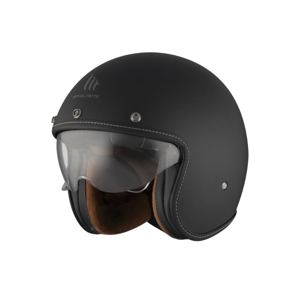 Helmet mt le mans 2 sv matt black