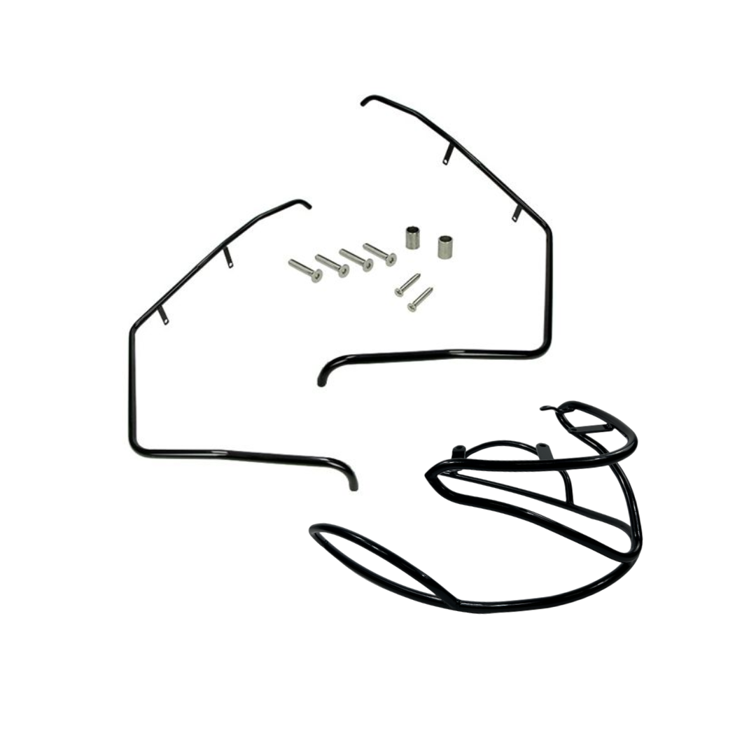 Set di staffe autunnale set anteriore/posteriore gloss nero piaggio zip