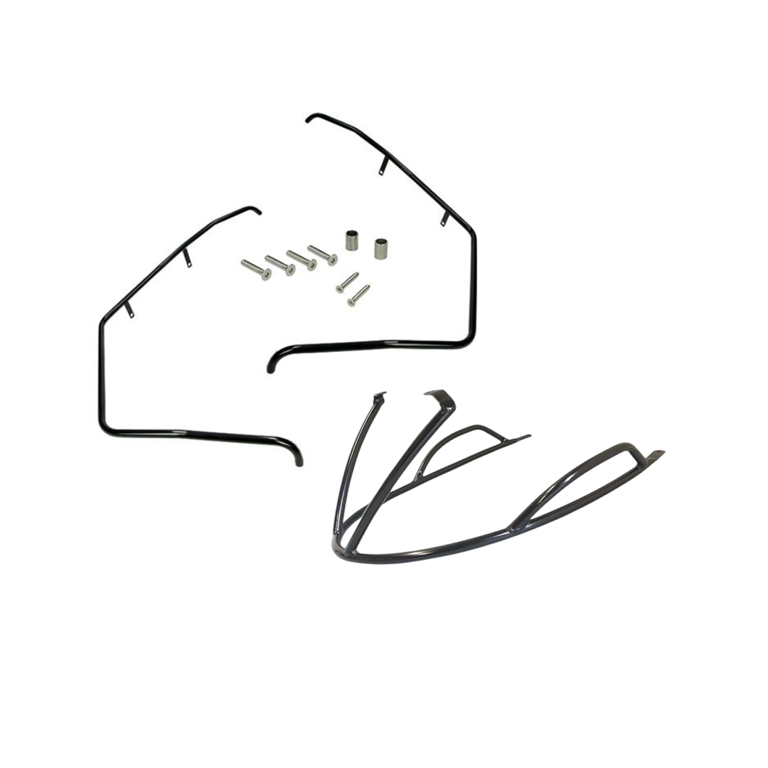 Staffa autunnale set anteriore/posteriore Python Bundle Gloss Black Piaggio Zip