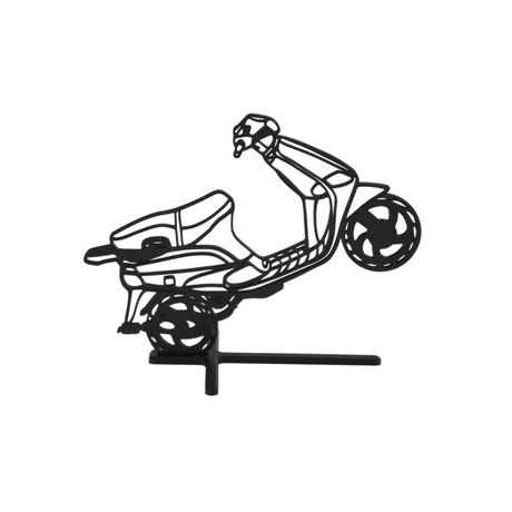 3D Silhouette Piaggio Zip Type 3