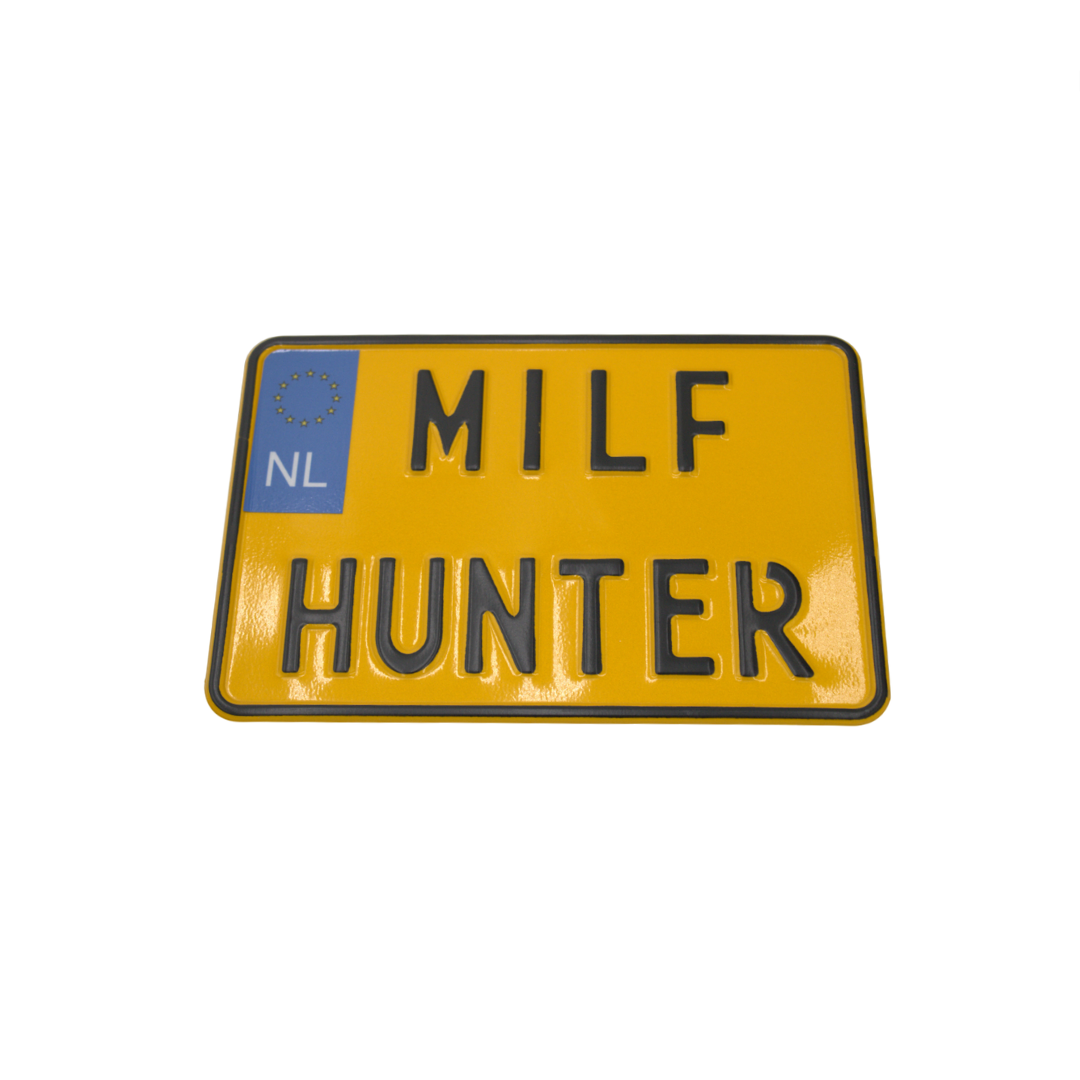 Nederlandse Motorplaat Milf Hunter