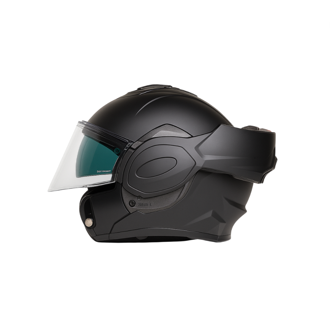 Casque Vito Mat inversé noir
