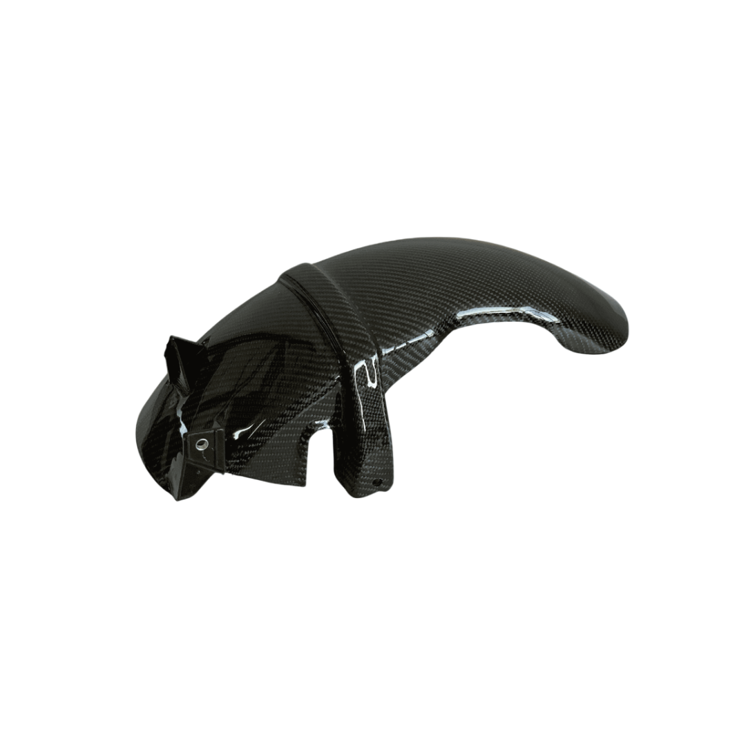 Fender arrière en carbone sur la roue Piaggio Zip / Vespa LX / S
