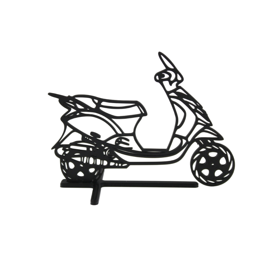 Silhouette 3D Piaggio Zip 2 Stroke