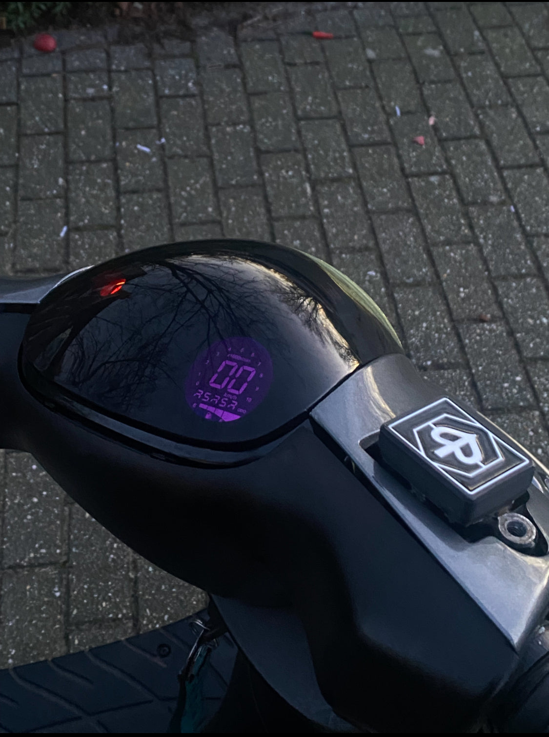 Bremstopfdeckel Piaggio Logo