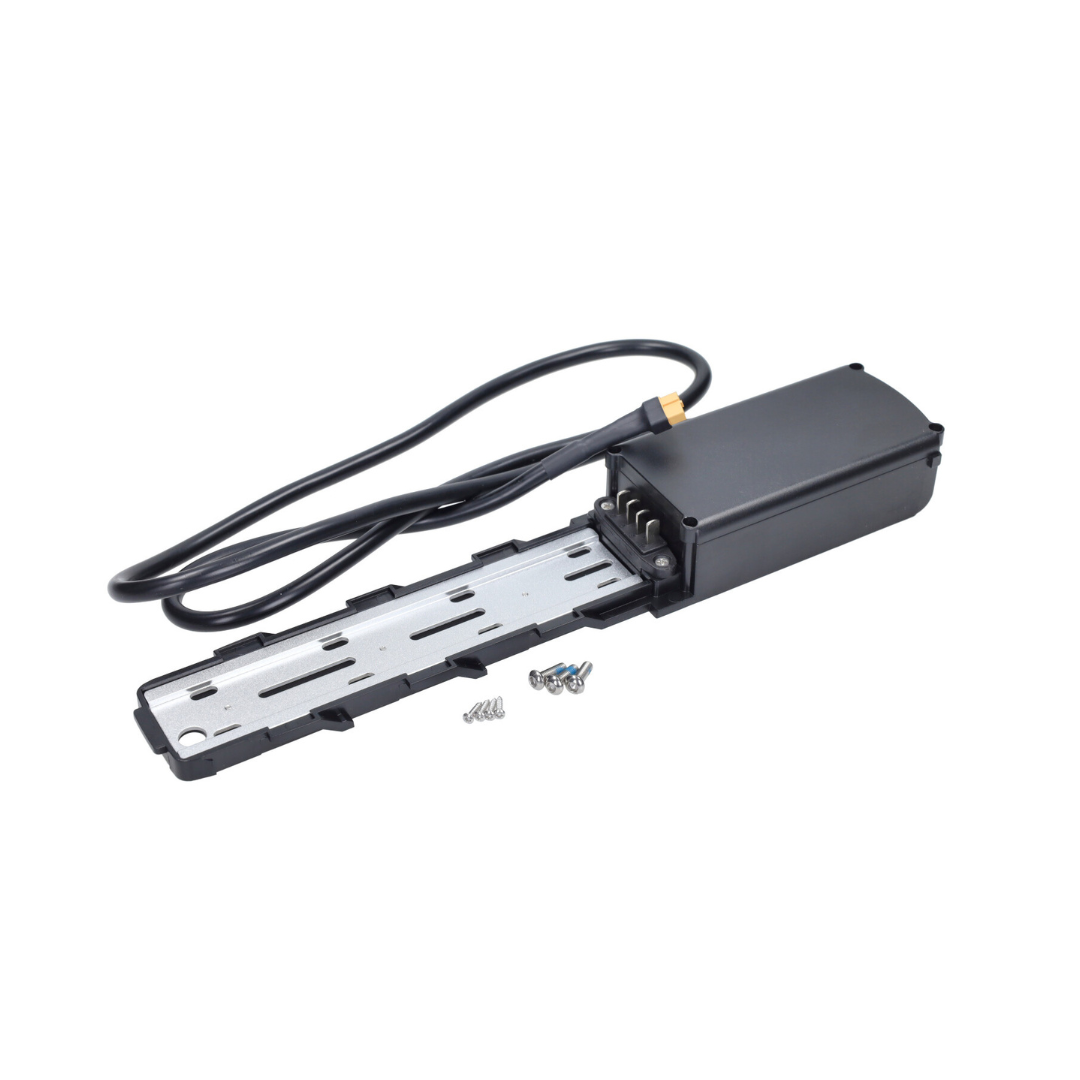 Accuhouder Met Kabel 2-Polig Oranje Stekker V8 / V20 Fatbike