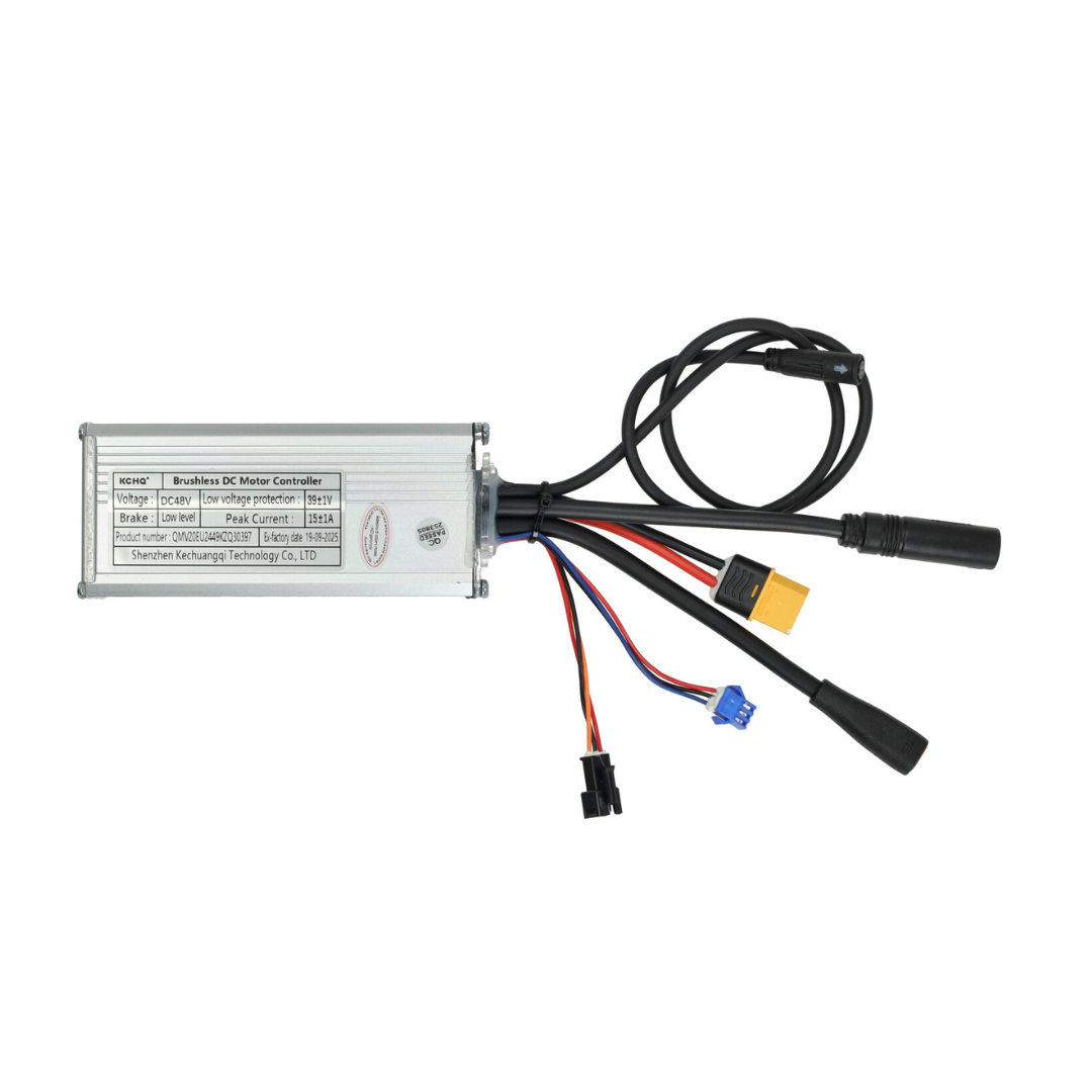 Controller Unit 48V 15A Zwarte Stekker 30-32KM/U V20 Fatbike