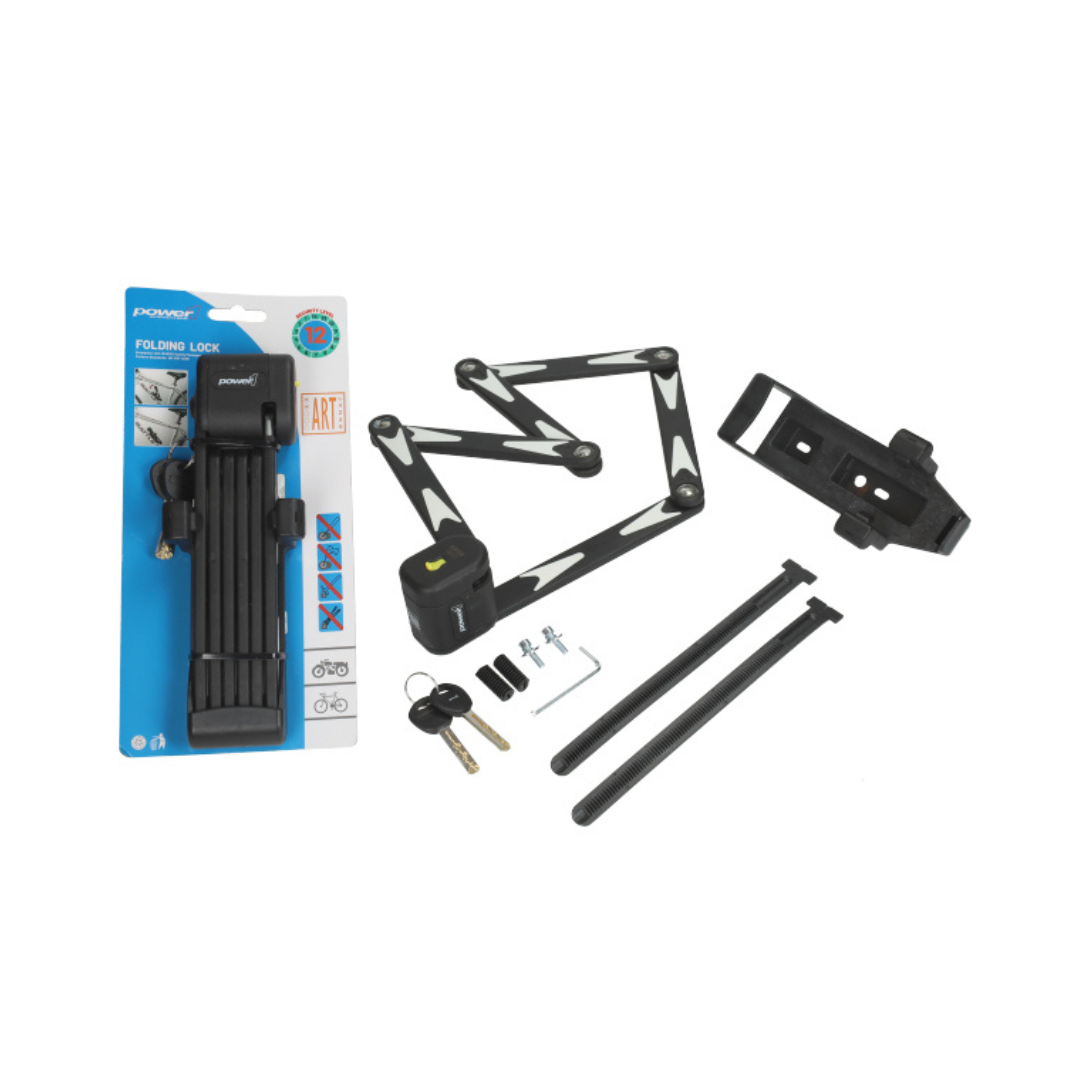 Folding lock Power1 ART 2-Stars 95CM Fatbike