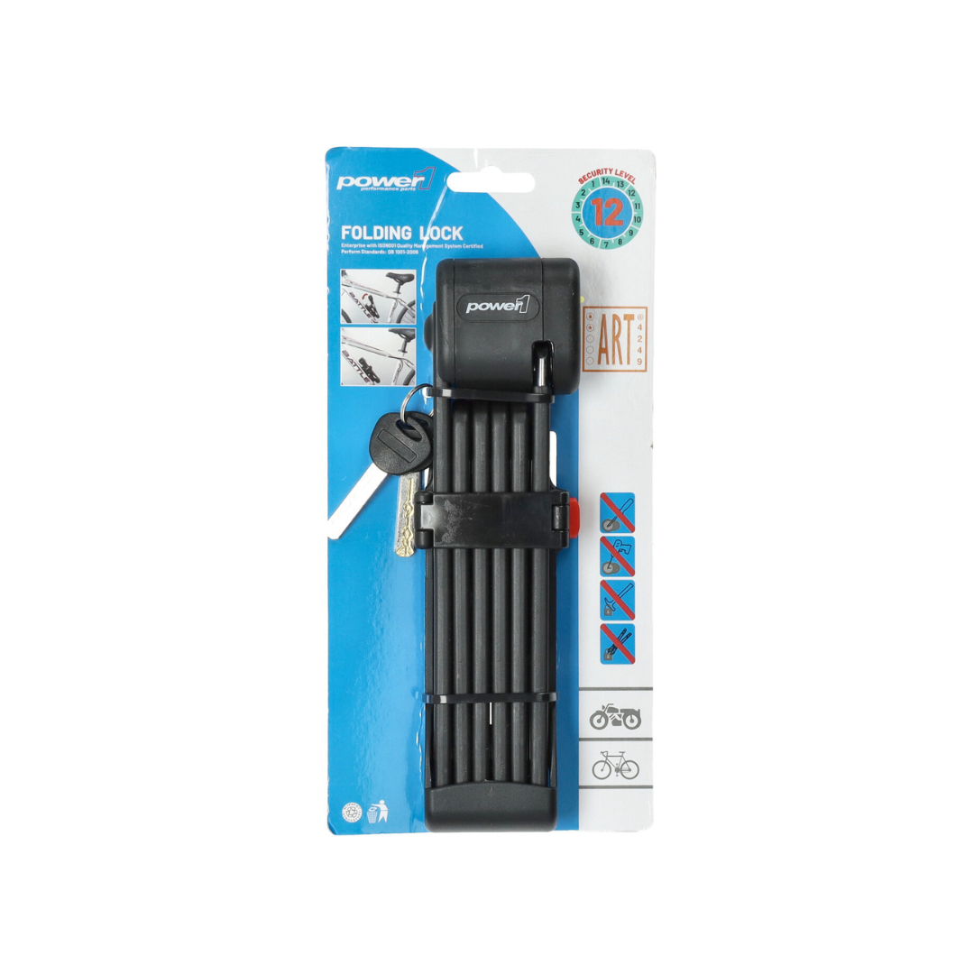 Folding lock Power1 ART 2-Stars 95CM Fatbike