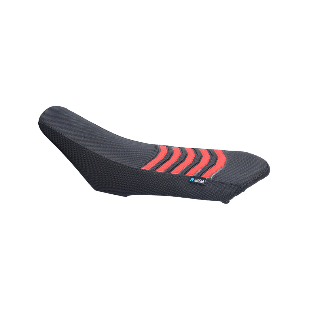 Selle Noir/Rouge Derbi Rieju MRT / MRT Pro 2009 à 2018
