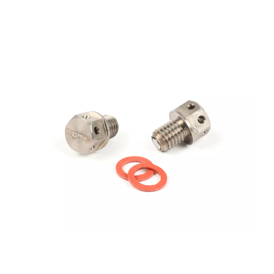 Aftapplug Vertandingsolie M8x8MM BGM Piaggio / Gilera 125-180cc 2 Takt