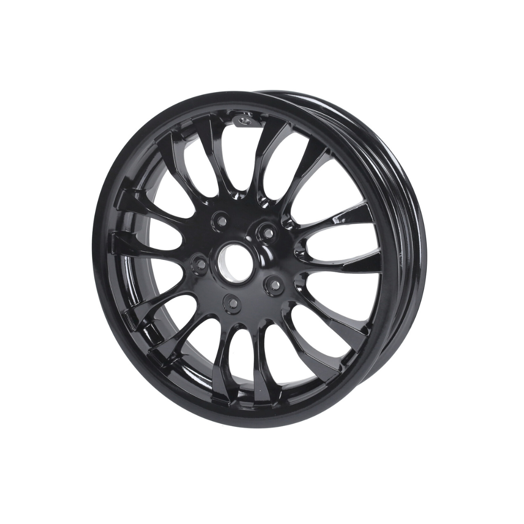 Vordere Felge glänzend schwarz Vespa Sprint