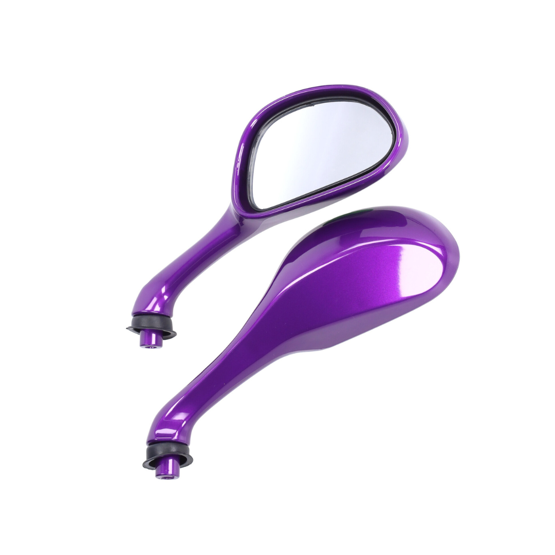 SP RS1 Kappenset + Runner Spiegels Twilight Paars Piaggio Zip Bundel