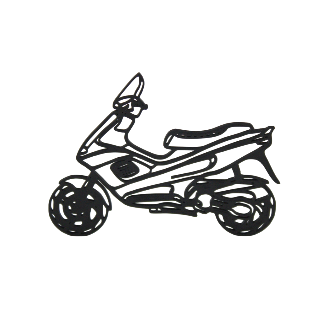 3D Silhouette Gilera Runner 180cc 2 Takt