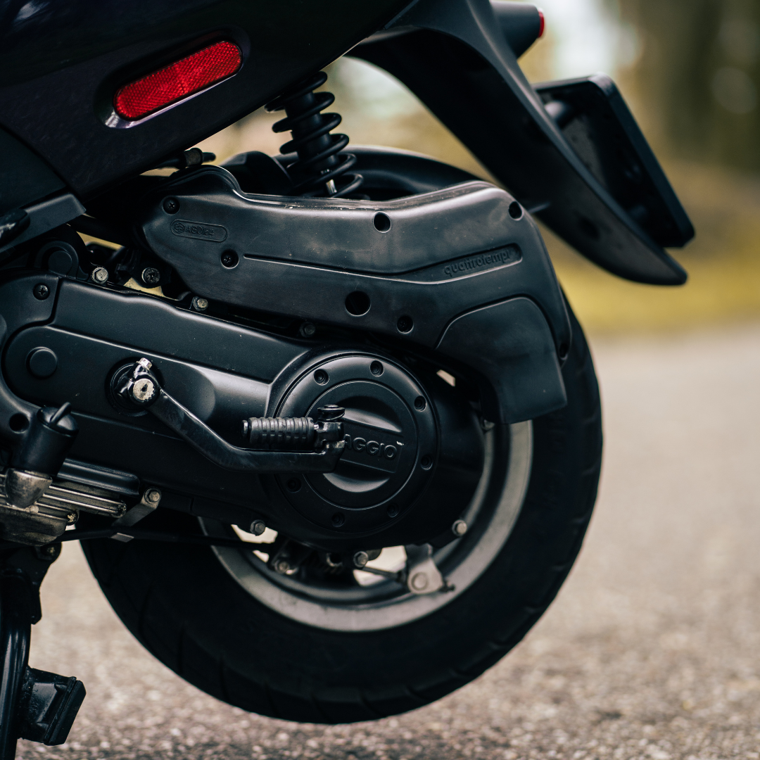 Crankcase cover Piaggio Zip 50cc 4T Matt Black crankcase cover zip