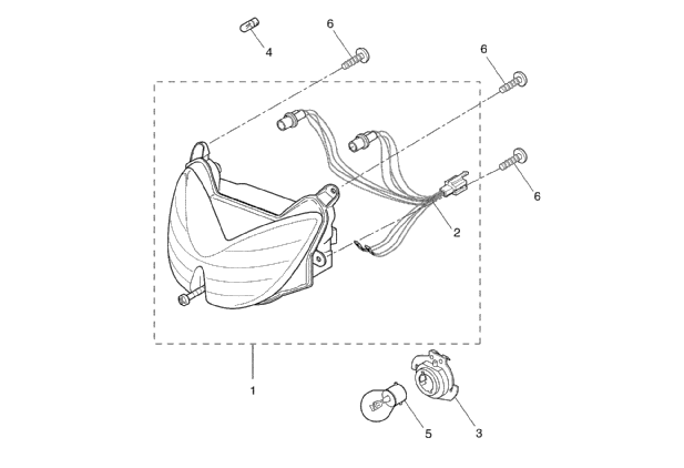 Yamaha Aerox 50 SP 1999-2012 - Koplamp & Knipperlicht Voor