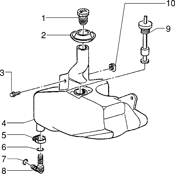 Zip Type 3 1993-2005 - Olietank