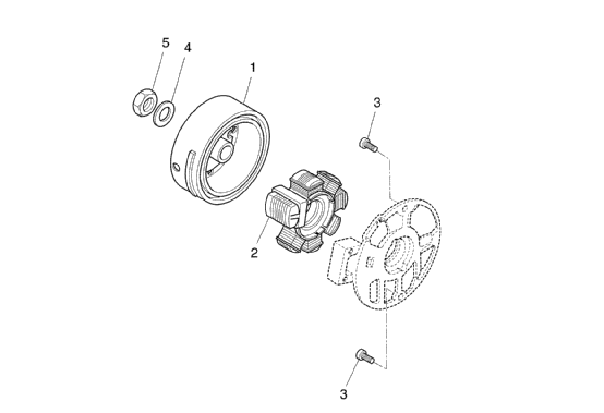 Yamaha Aerox 50 SP 1999-2012 - Ontsteking