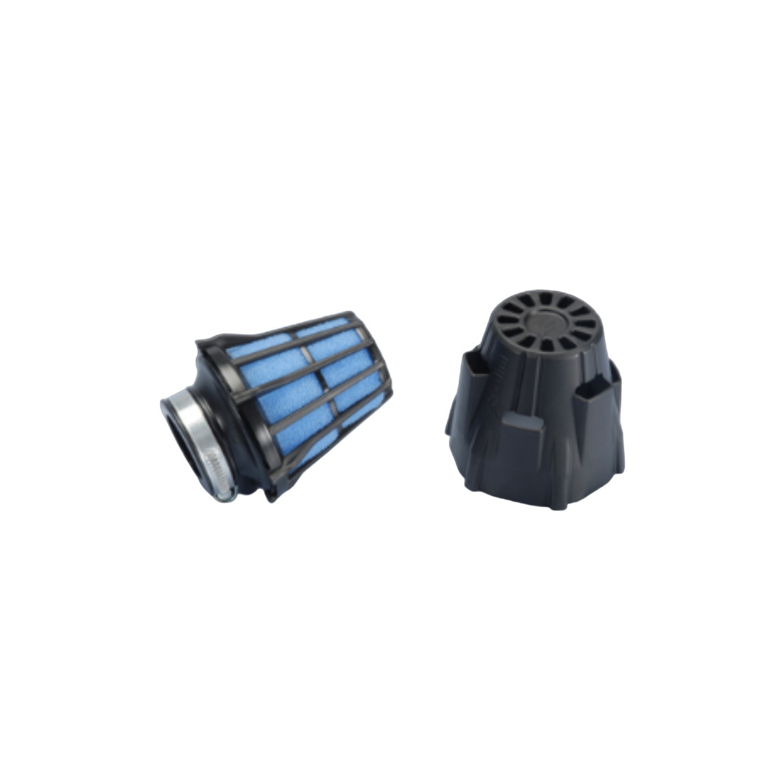 Polini Powerfilter Recht 46Mm Zwart