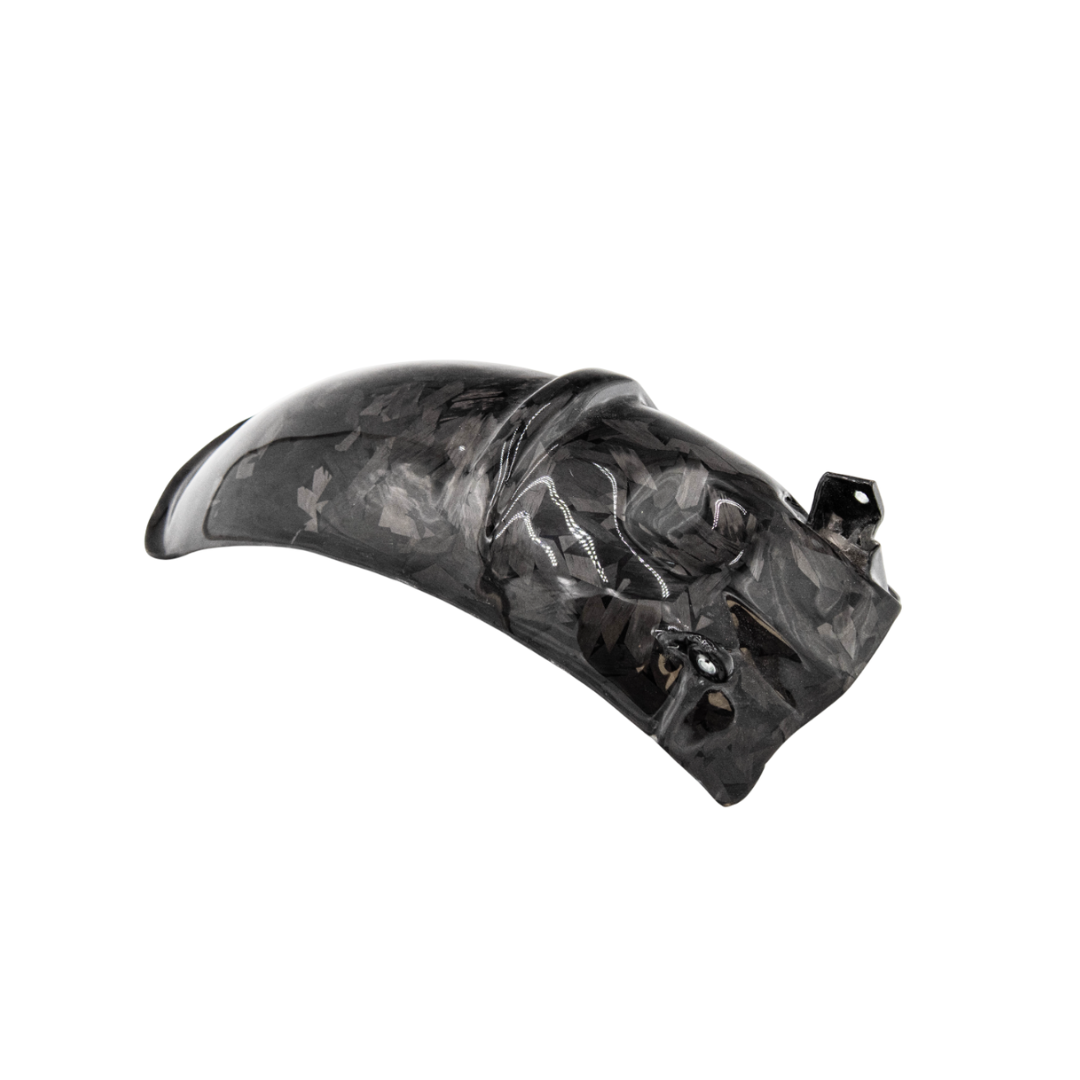 Garde-boue arrière sur roue en carbone forgé Piaggio Zip