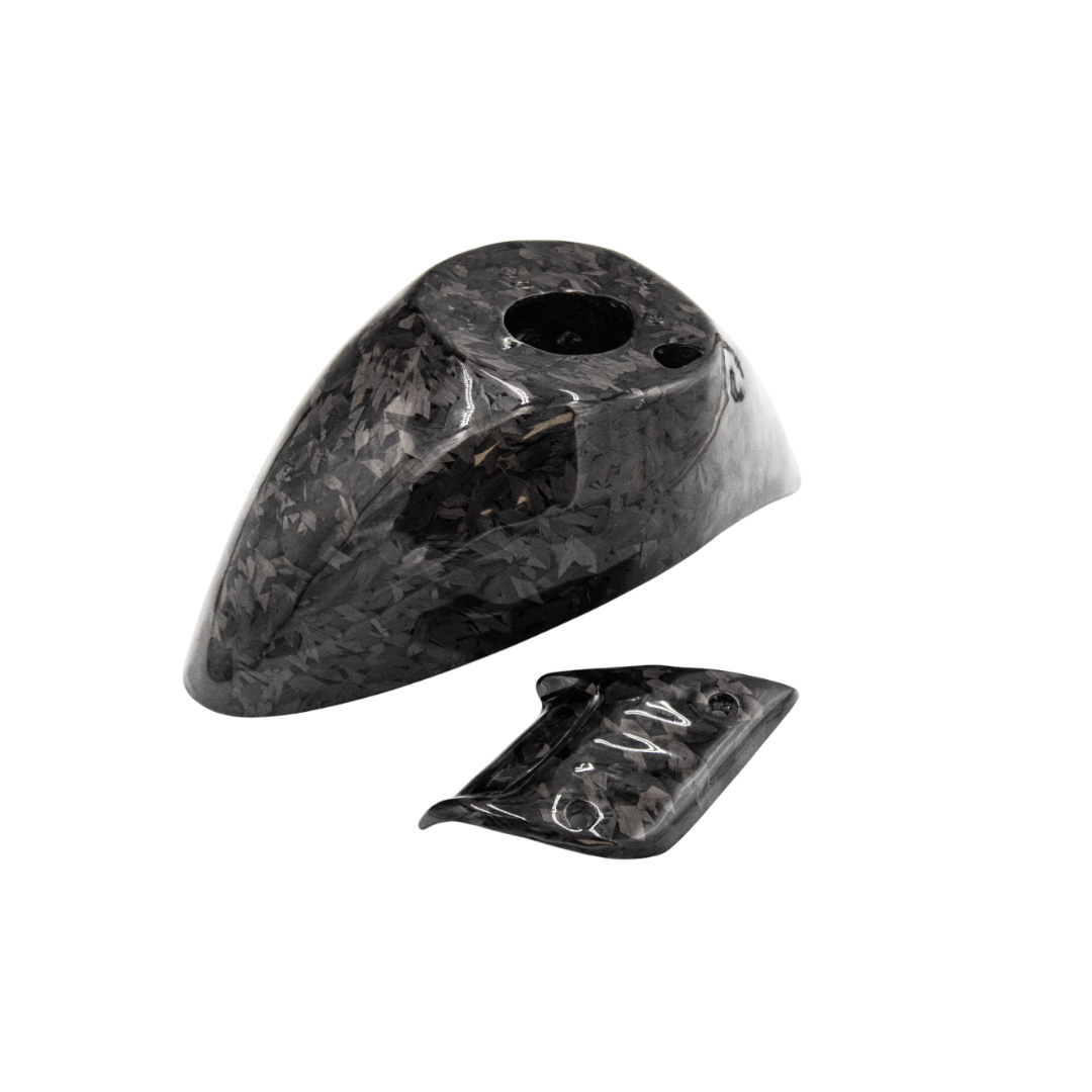 Forged Carbon Voorspatbord / Schokbrekerkapje Piaggio Zip