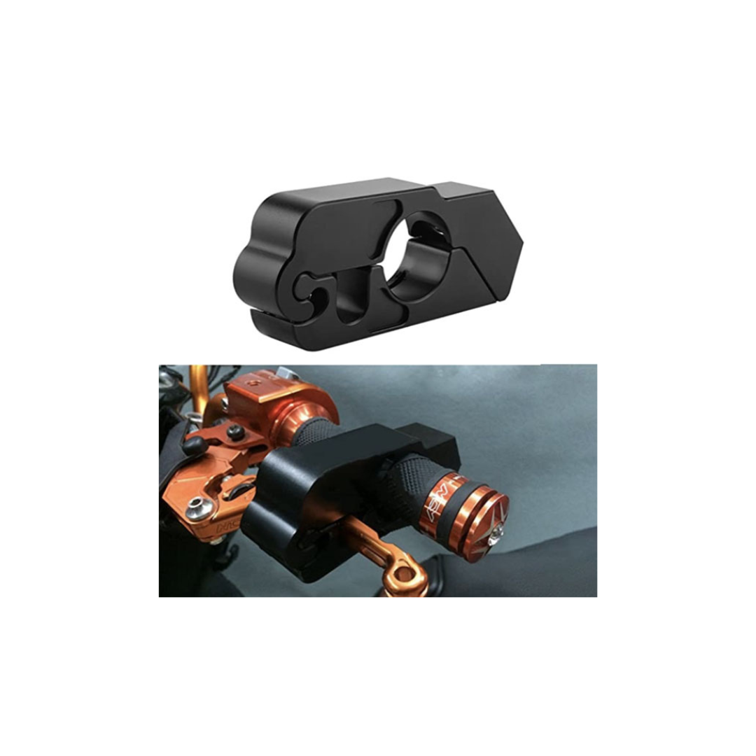 Bremshebelschloss CNC Schwarz