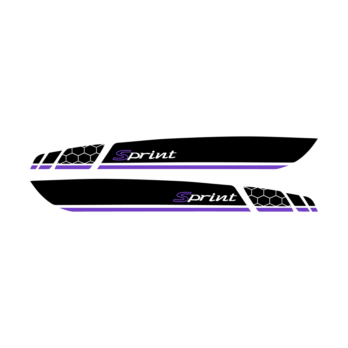 Set di adesivi Striping Vespa Sprint