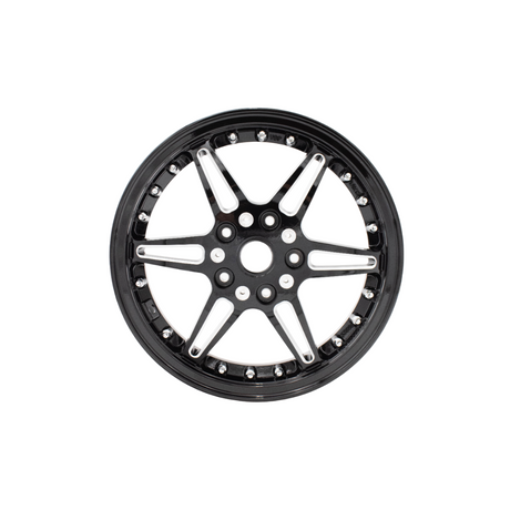 Velgenset Double Disc Shine Black Vespa Sprint/GTS - Sports