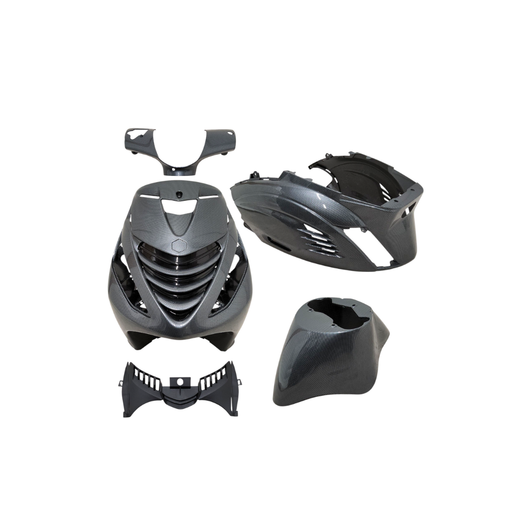 Copping Ensemble avec Achterkapgrill RS1 Zip Carbone Gloss