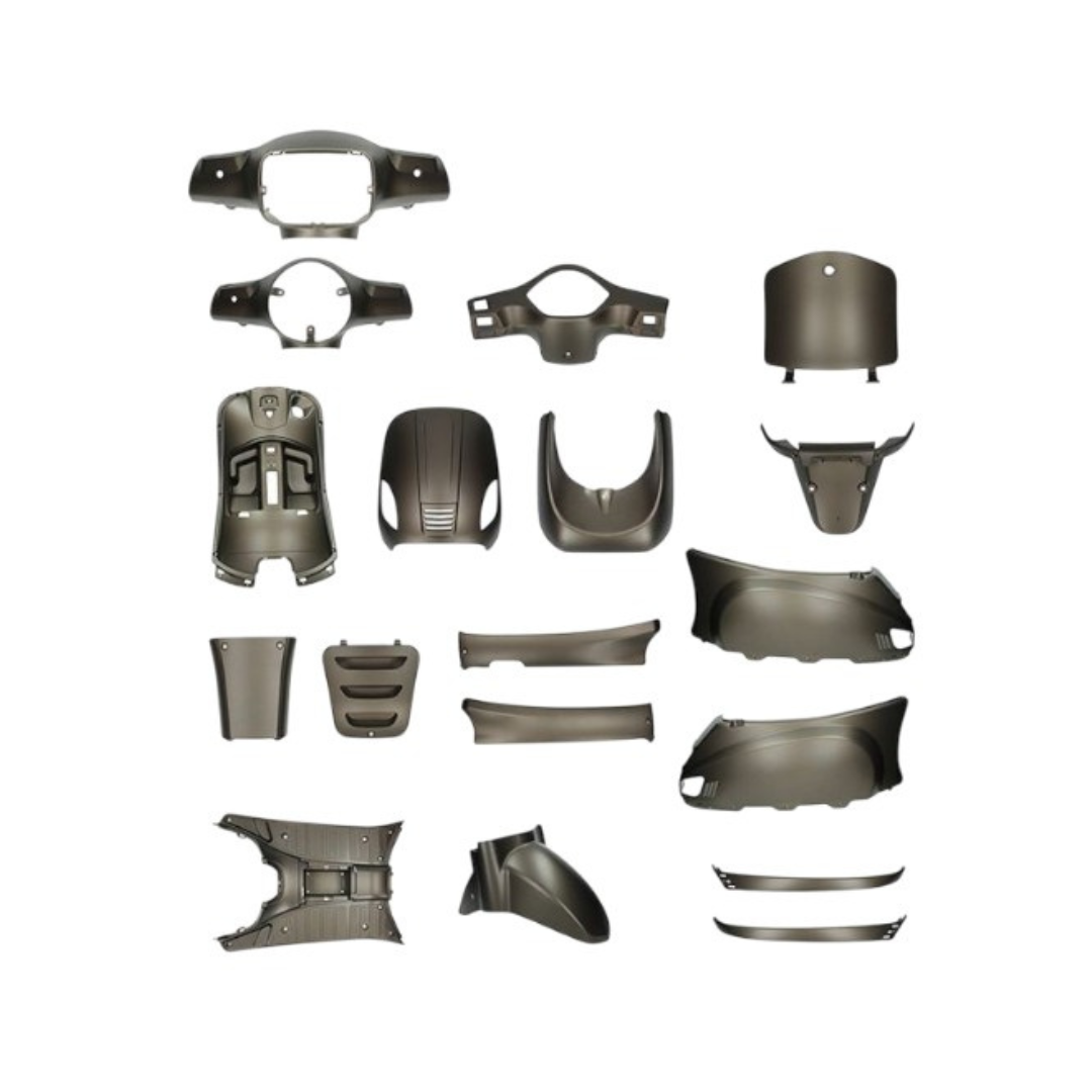 Kit corps Titane Marron Mat Adapté à La Souris Vespelini / BTC Riva