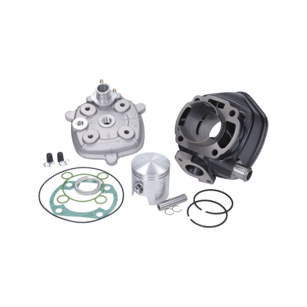 Cylindre 70cc Malossi + Culasse Minarelli Horizontal LC