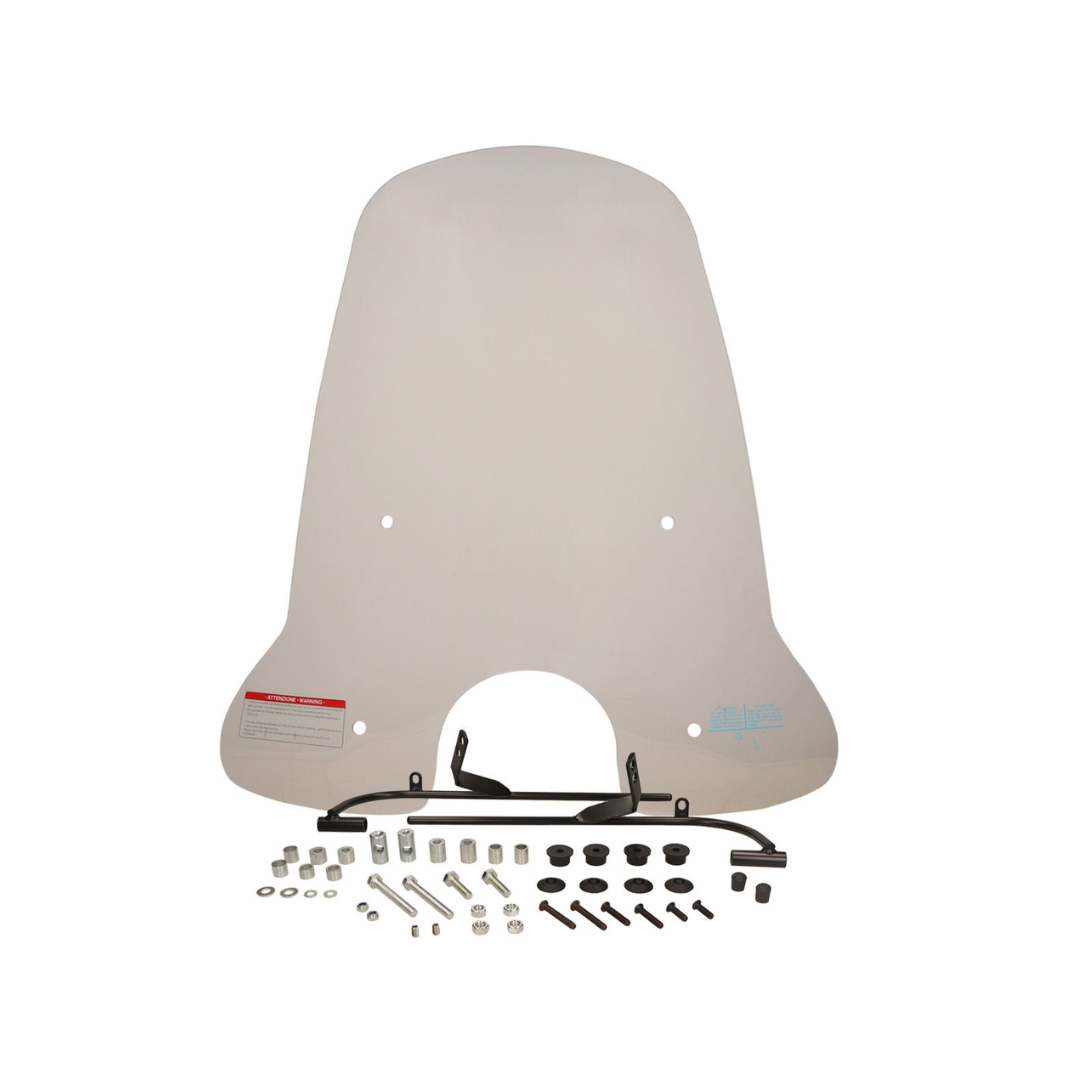 Pare-Brise Haut + Fixation Phare Rond Transparent BTC Riva / GTS Toscana