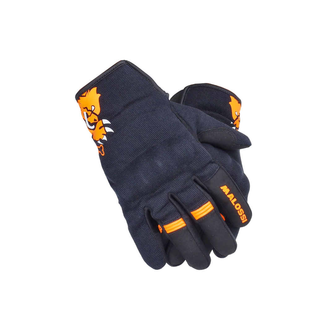 Malossi Handschoenen Zwart/Oranje M
