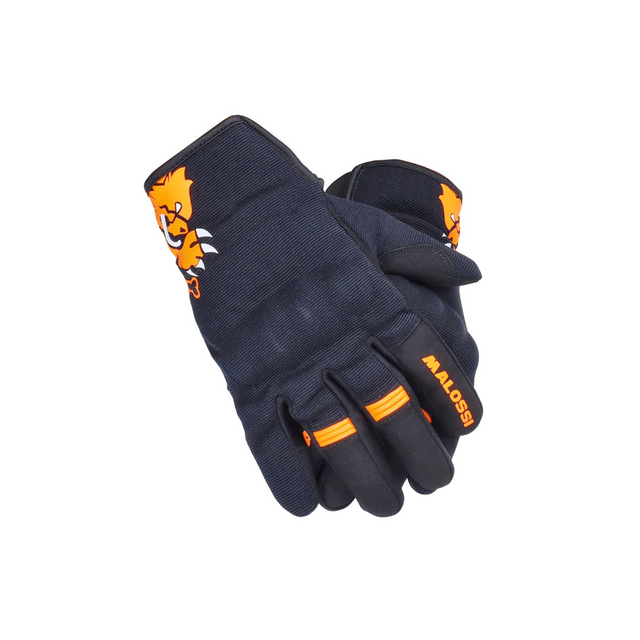 Malossi Handschoenen Zwart/Oranje M