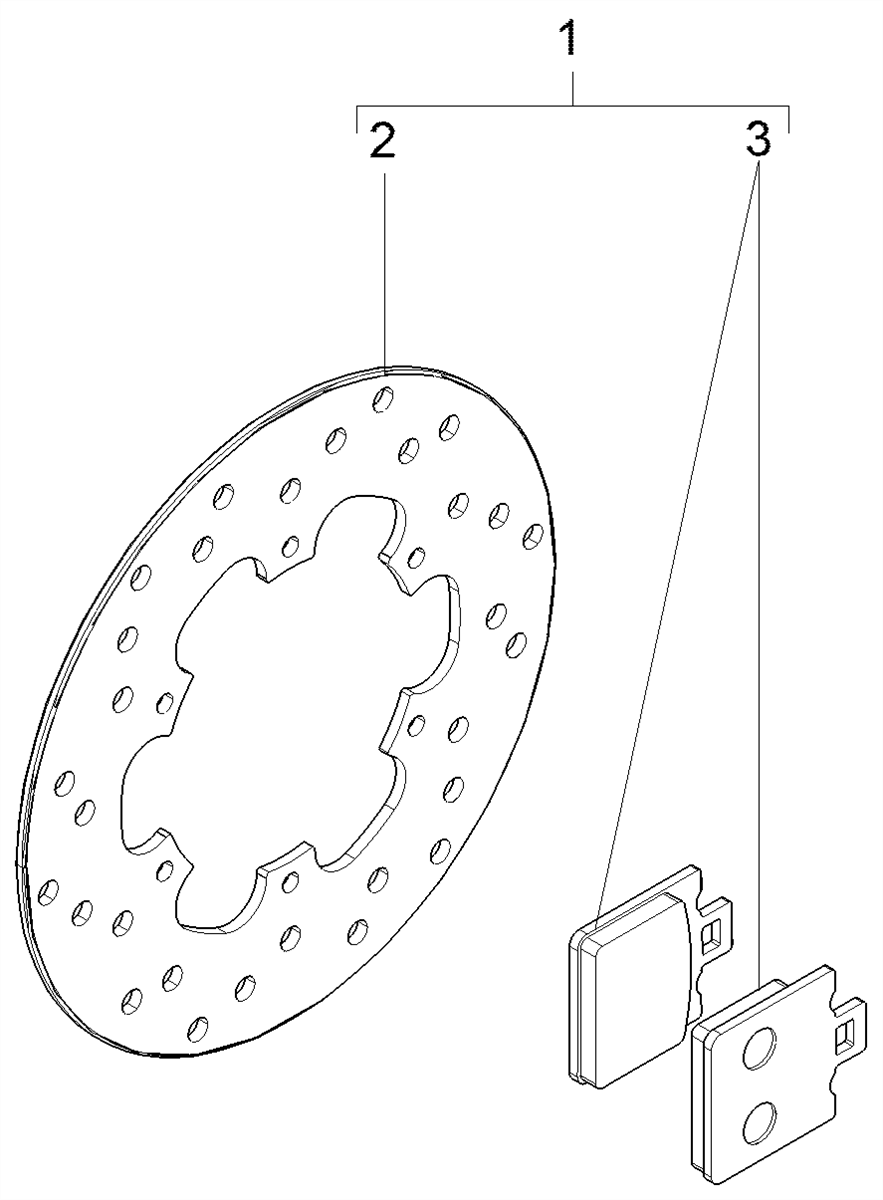 Zip SP98 - Remschijf & Remblokken