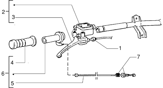 Zip Type 3 1993-2005 - Stuur Onderdelen